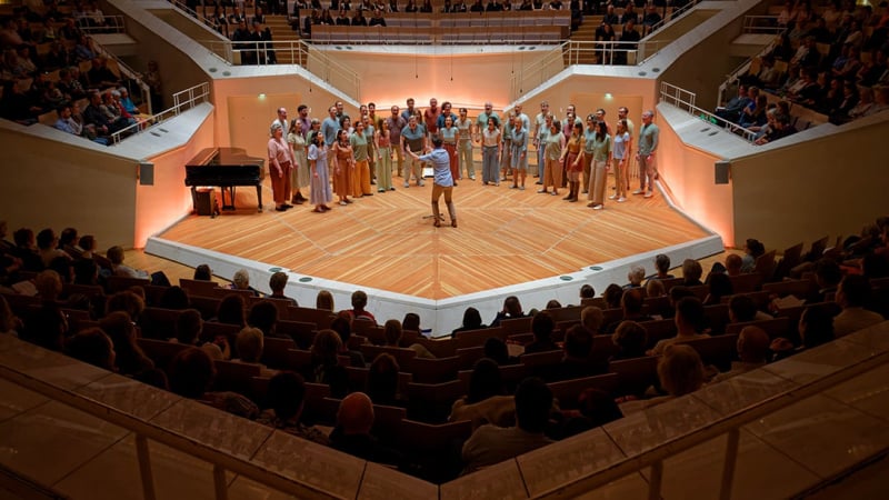 Weltzeituhr - tonraumfünf10 in der Sonntagskonzertreihe im Kammermusiksaal der Berliner Philharmonie