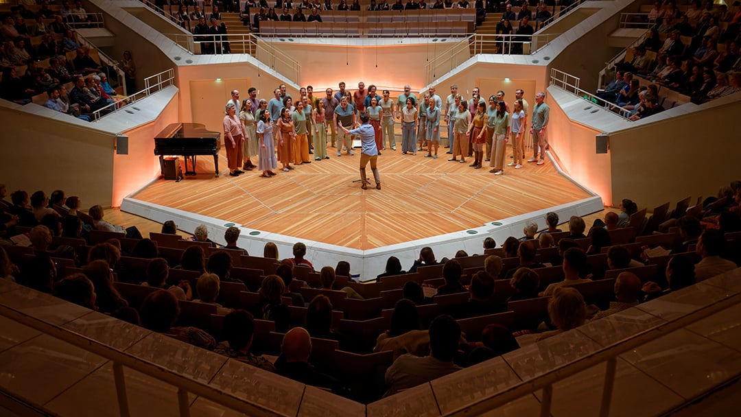Weltzeituhr - tonraumfünf10 in der Sonntagskonzertreihe im Kammermusiksaal der Berliner Philharmonie