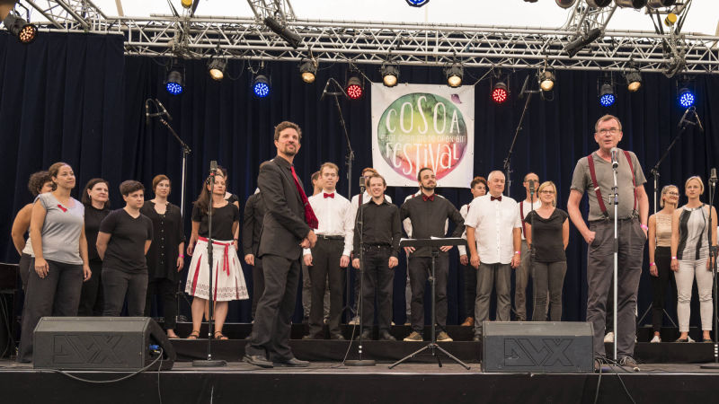 Berliner Chor tonraumfünf10 beim COSOA 2019