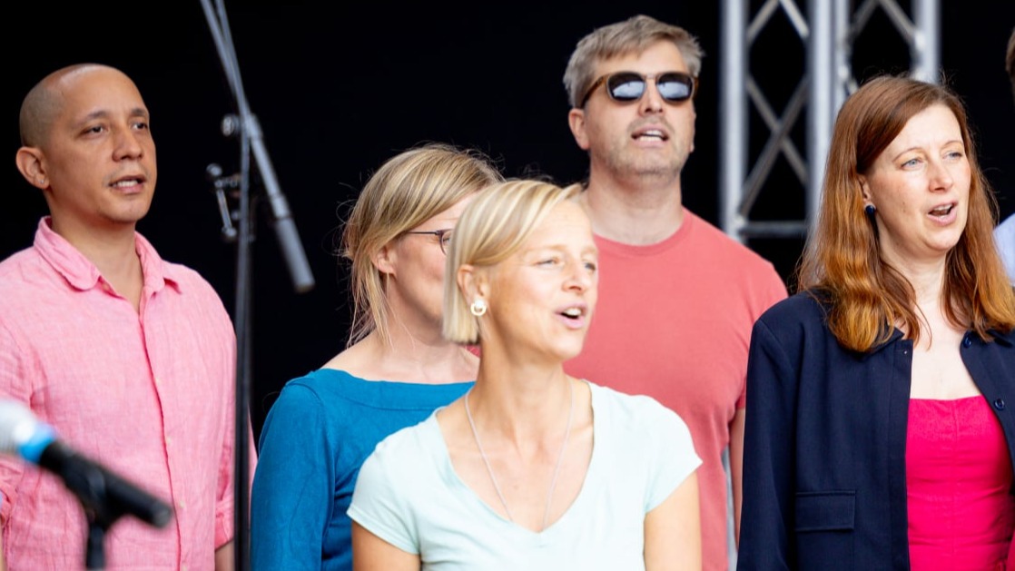 connected II tonraumfünf10 mit den jazzvocals im Luftschloss auf dem Tempelhofer Feld