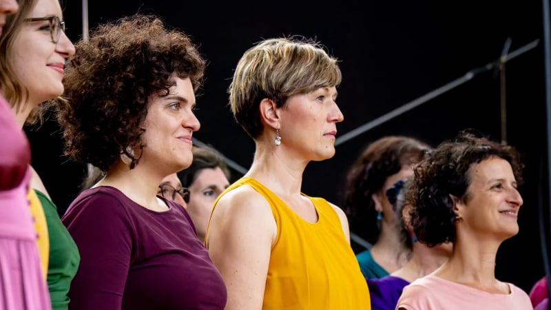 connected II tonraumfünf10 mit den jazzvocals im Luftschloss auf dem Tempelhofer Feld