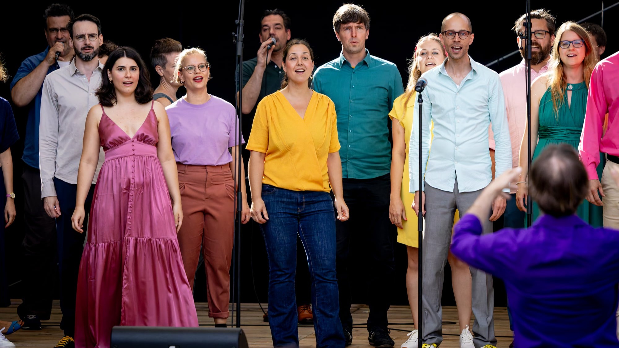 connected II tonraumfünf10 mit den jazzvocals im Luftschloss auf dem Tempelhofer Feld